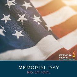 Memorial Day - No School